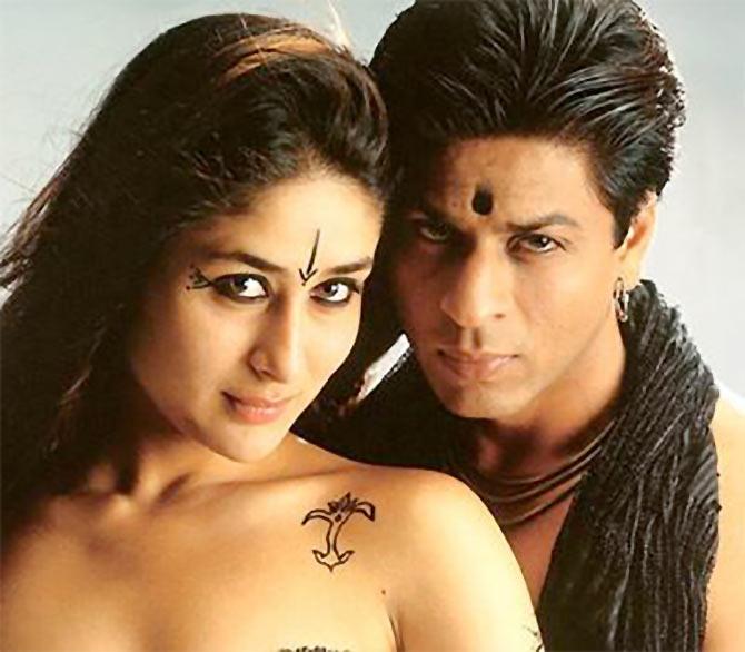 Kareena Kapoor Khan and Shah Rukh Khan