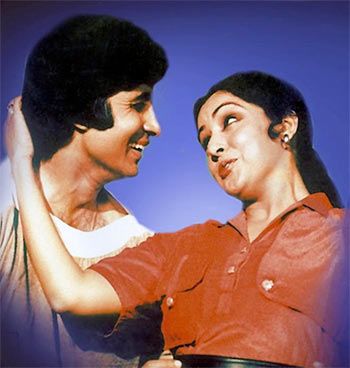 Zeenat Aman and Sanjay Khan in the film Abdullah