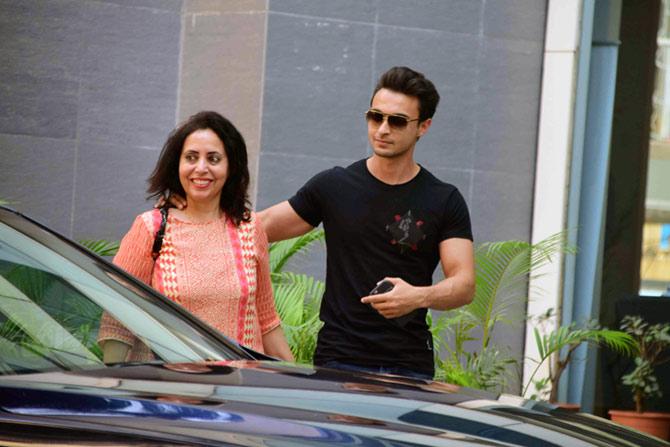 Sunita Sharma and Aayush Sharma