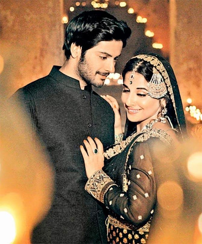 Ali Fazal and Vidya Balan