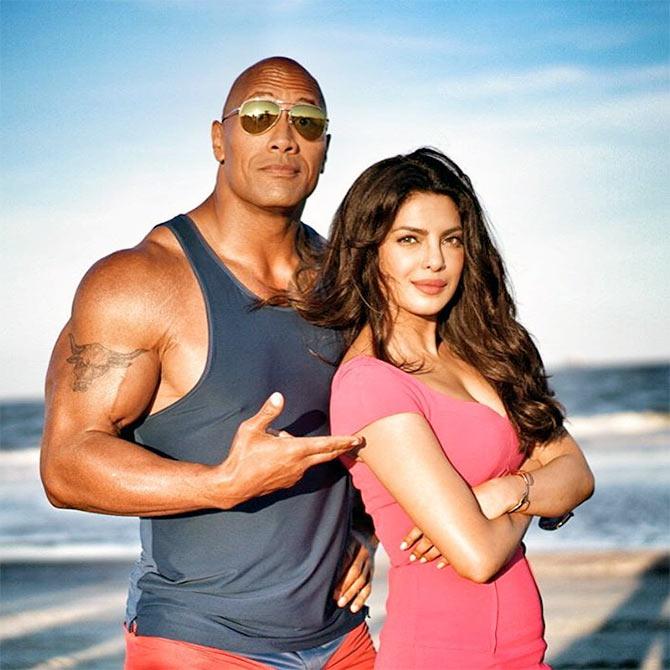 Priyanka Chopra, Dwayne Johnson