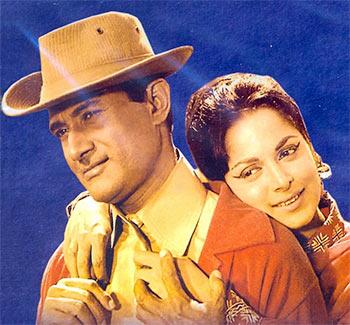 Dev Anand and Waheeda Rehman