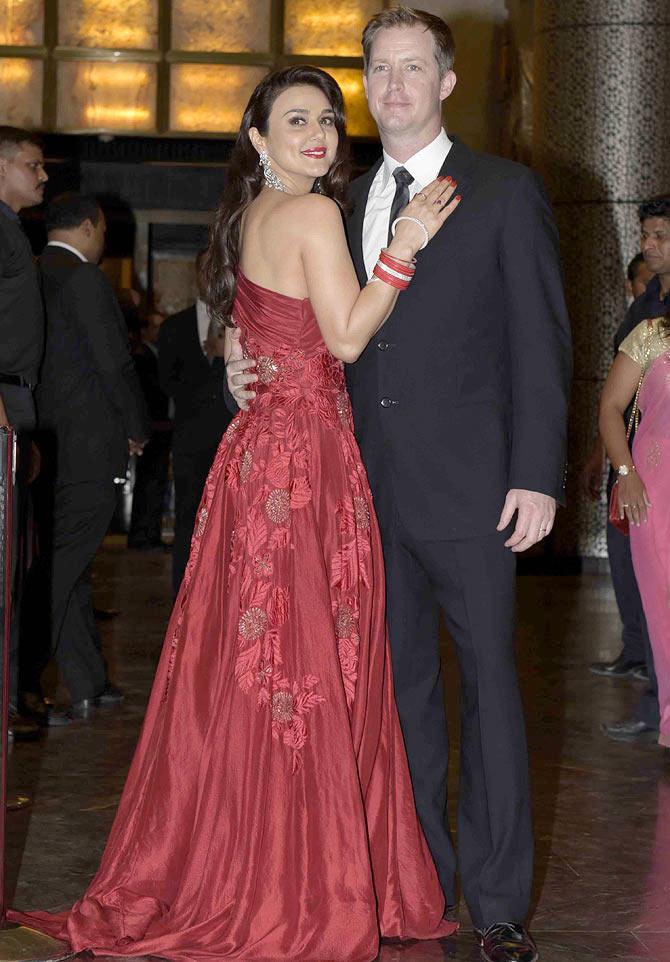 Preity Zinta and Gene Goodenough