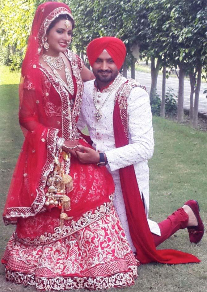 Geeta Basra and Harbhajan Singh