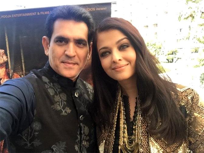 Omung Kumar and Aishwarya Rai Bachchan