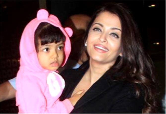 Aaradhya Bachchan and Aishwarya Rai Bachchan