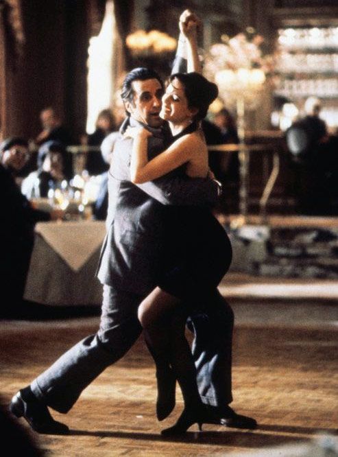 Gabrielle Anwar and Al Pacino in Scent of A Woman