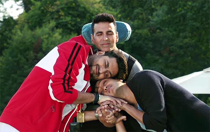 Akshay Kumar, Abhishek Bachchan and Riteish Deshmukh