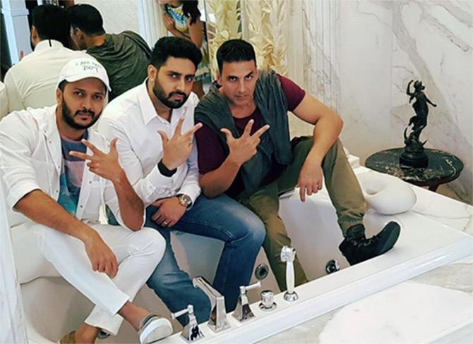 Riteish Deshumkh, Abhishek, Akshay