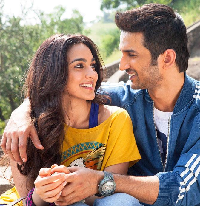 Kiara Advani and Sushant Singh Rajput