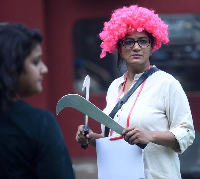 I was a Bigg Boss contestant for a day! - Rediff.com movies