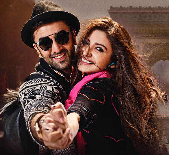 Anushka Sharma and Ranbir Kapoor in Ae Dil Hai Mushkil