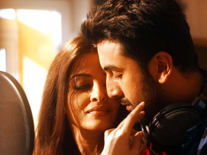 Aishwarya Rai and Ranbir Kapoor in Ae Dil Hai Mushkil