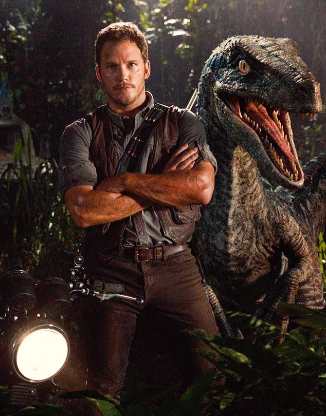 Chris Pratt in Jurassic World