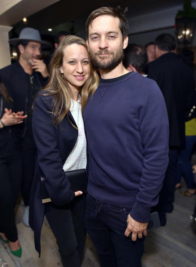 Tobey Maguire, wife Jennifer Meyer part ways - Rediff.com Movies