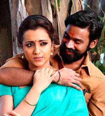 Trisha and Dhanush in Kodi