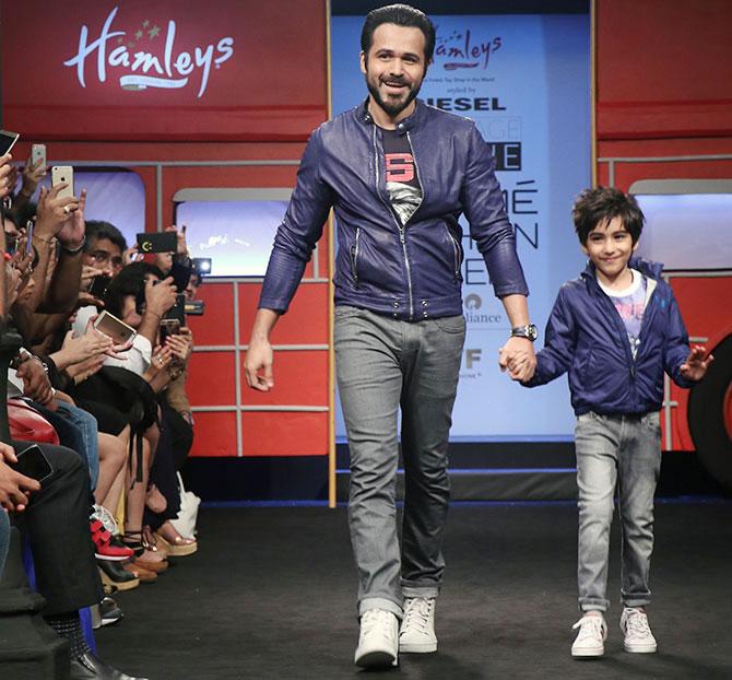 Emraan Hashmi and son Ayaan