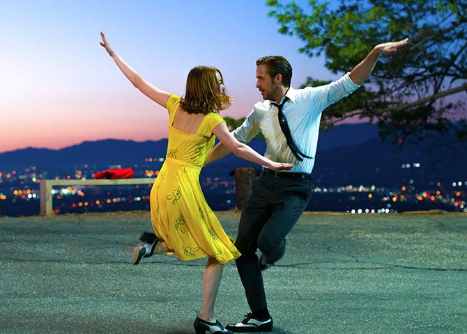 A scene from La La Land