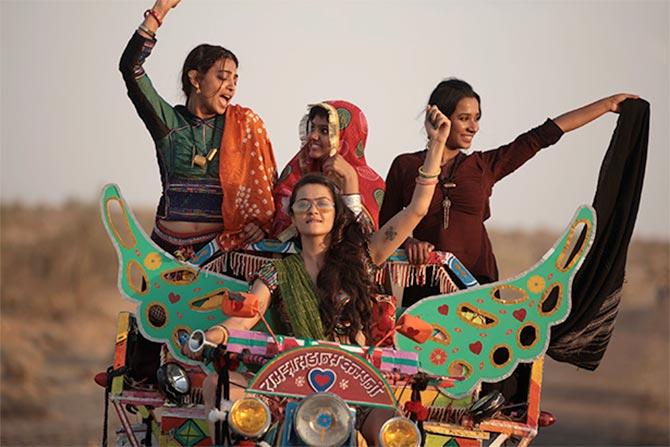 Radhika Apte, Tannishtha Chatterjee and Surveen Chawla