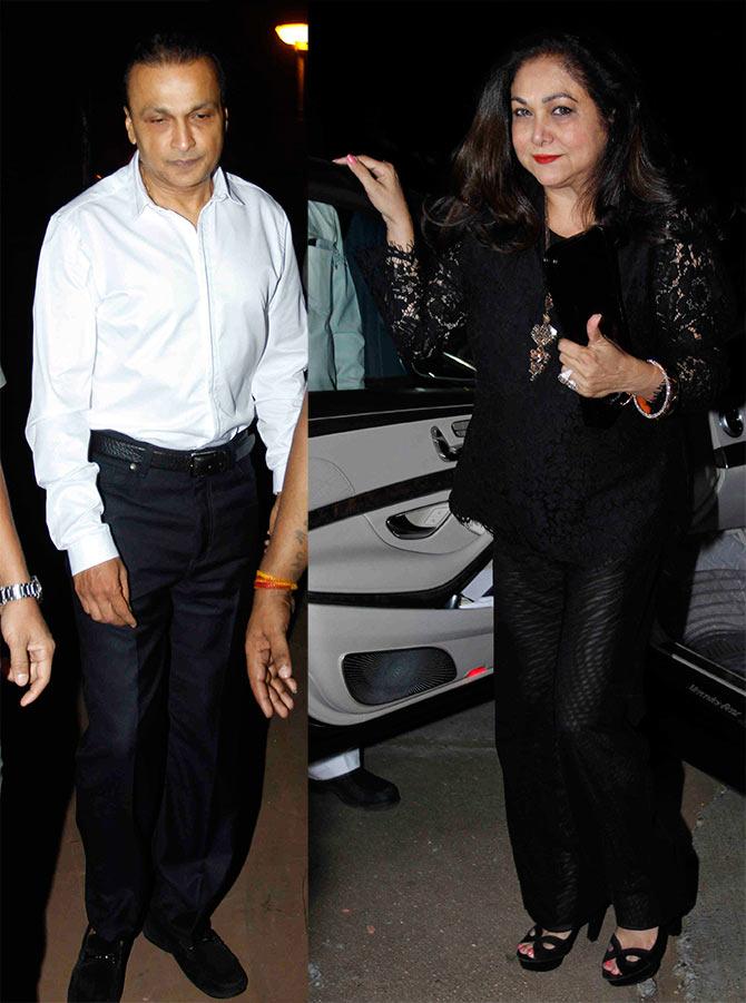 Anil, Tina Ambani