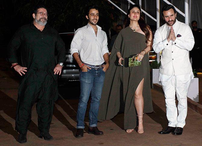 Kunal Kapoor, Kareena Kapoor, Saif Ali Khan