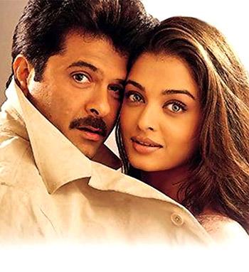 Aishwarya Rai and Anil Kapoor in Hamara Dil Aapke Paas Hai