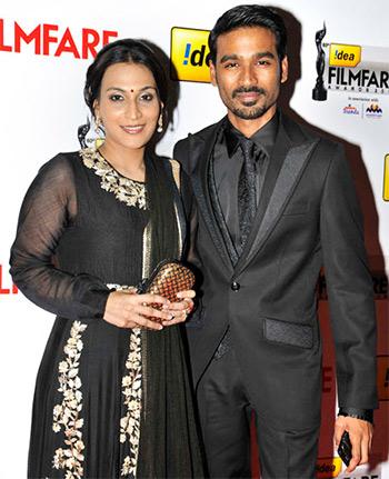 Aishwarya and Dhanush