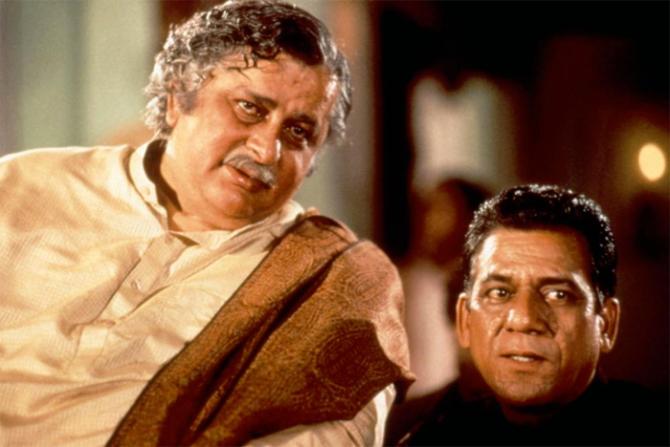 Shashi Kapoor and Om Puri in In Custody