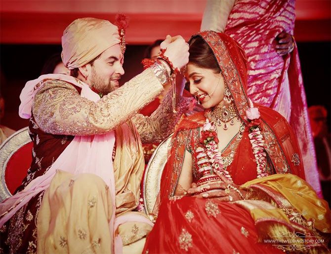 Neil Nitin Mukesh was the latest Bollywood star to get hitched