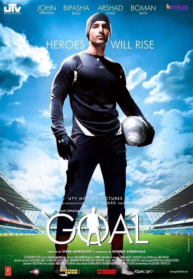 John Abraham in Goal