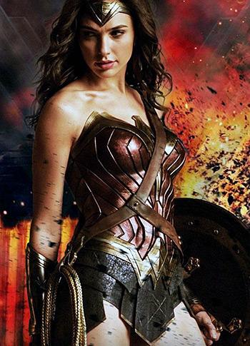 Gal Gadot as Wonder Woman