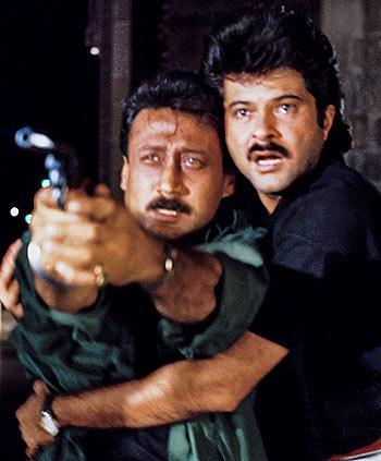 Jackie Shroff and Anil Kapoor in Parinda