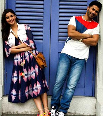 Alia Bhatt and Varun Dhawan in Badrnath Ki Dulhaniya