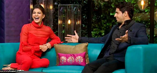 Koffee with karan season 5 jacqueline and hot sale sidharth full episode dailymotion