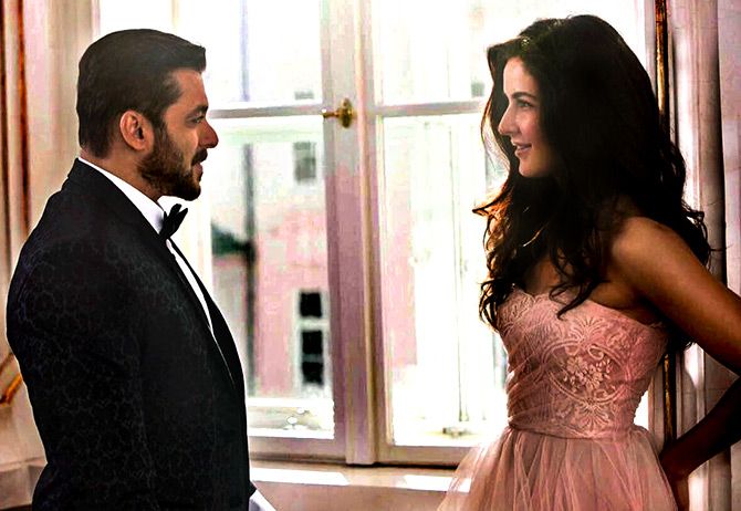 Salman Khan and Katrina Kaif in Tiger Zinda Hai