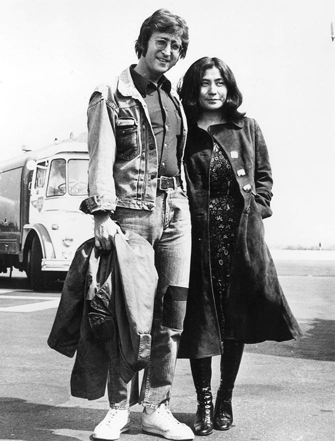 John Lennon and Yoko Ono