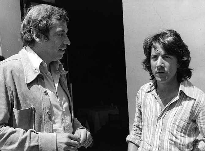 Dustin Hoffman and Vadim Cannes