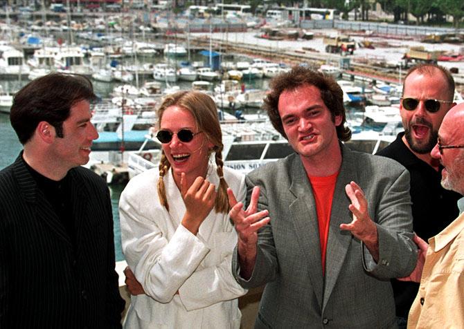 Pulp Fiction cast cannes