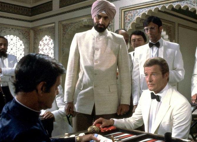 Roger Moore Octopussy Kabir Bedi