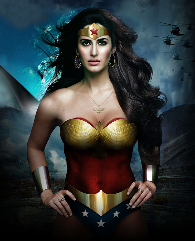 Xnx Anushka And Prabhas - Kat, PC, Anushka? Vote for your fave desi Wonder Woman - Rediff.com movies