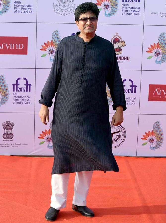 Prasoon Joshi, chairperson of the Central Board of Film Certification, at IFFI.