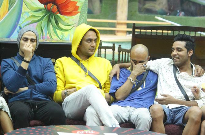 Priyank, Vikas, Akash and Puneesh