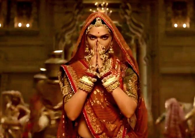 Deepika Padukone in and as Padmavati