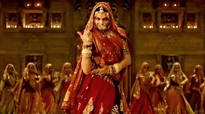 Deepika Padukone as Rani Padmavati in Padmaavat.