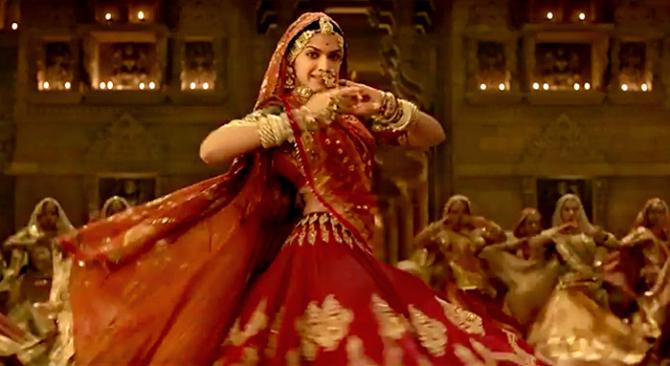 Deepika Padukone in and as Padmavati