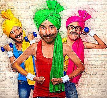 Shreyas Talpade, Sunny Deol, Bobby Deol in Poster Boys