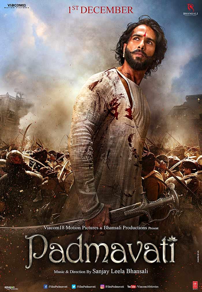 Shahid Kapoor in Padmavati