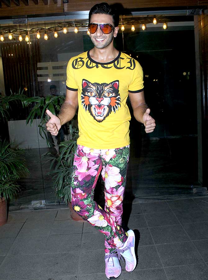 Gully Boy star Ranveer Singh is killing the style game - Rediff.com