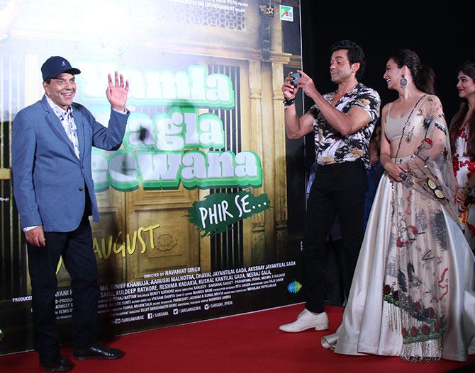 Dharmendra, Bobby, Kriti