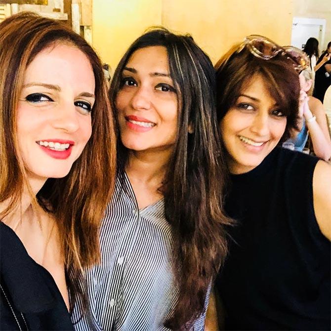 Sussanne S Beautiful Message For Sonali Bendre Rediff Com Movies